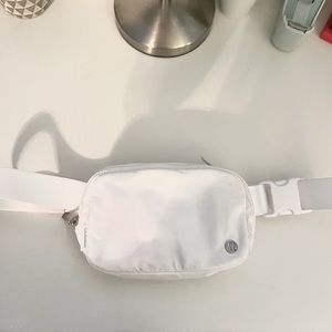 Lululemon all white crossbody bag